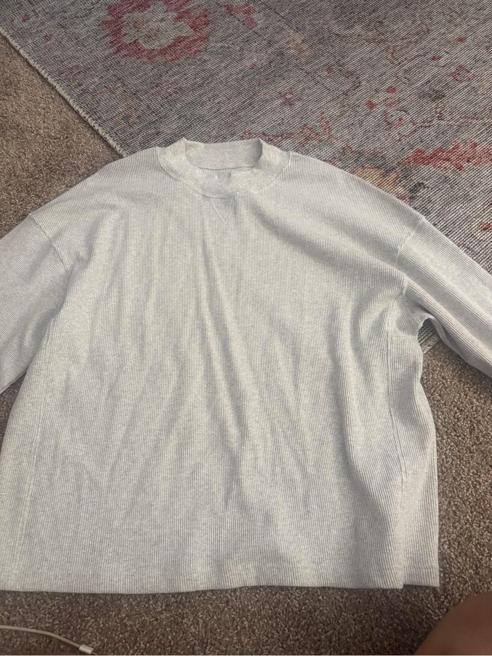 Daily Drills Grey MOCKNECK Thermal